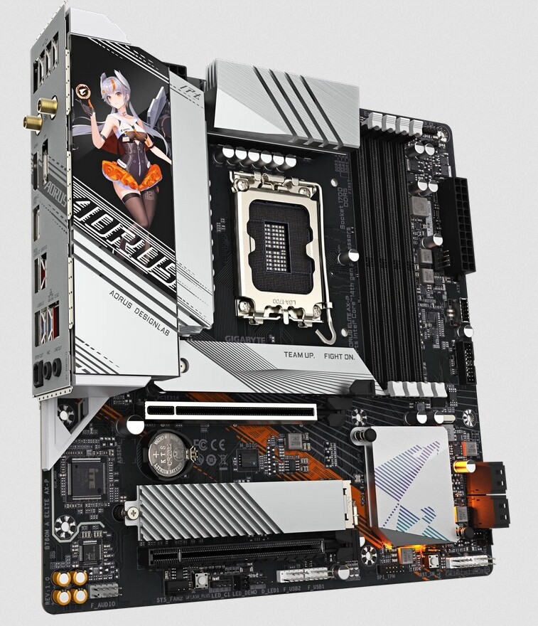 FOR GIGABYTE B760M AORUS ELITE AX-P LGA1700 Intel 12th-14th