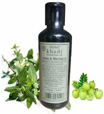 Khadi Natural Herbal Amla  Bhringraj Hair Oil 210ml free shipping