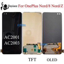 For OnePlus Nord / 8 NORD 5G / Z AC2001 AC2003 LCD Display Touch Screen Assembly