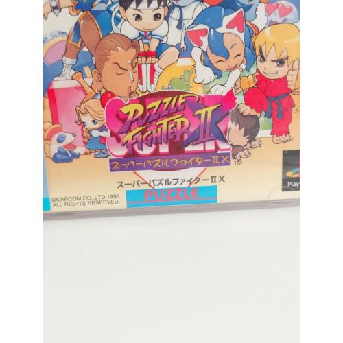 Super Puzzle Fighter II X JP Playstation Includes: New Item, Box, and Manual - Picture 2 of 6