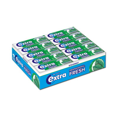 Wrigleys Extra Professional Minze ohne Zucker 10 Dragees 14g 30er Pack