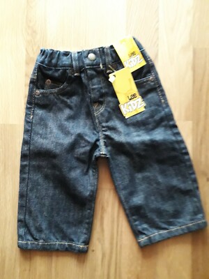 Lee Jeans blau Größe 68 cm für Kinder 6 Monate Alt 100% Baumwolle