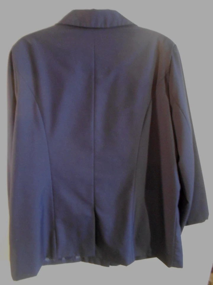 Chaqueta Blazer Y2K Denim 24/7 Mujer Negra 18W Carrera Oficina Sirena Foto 2 de 4