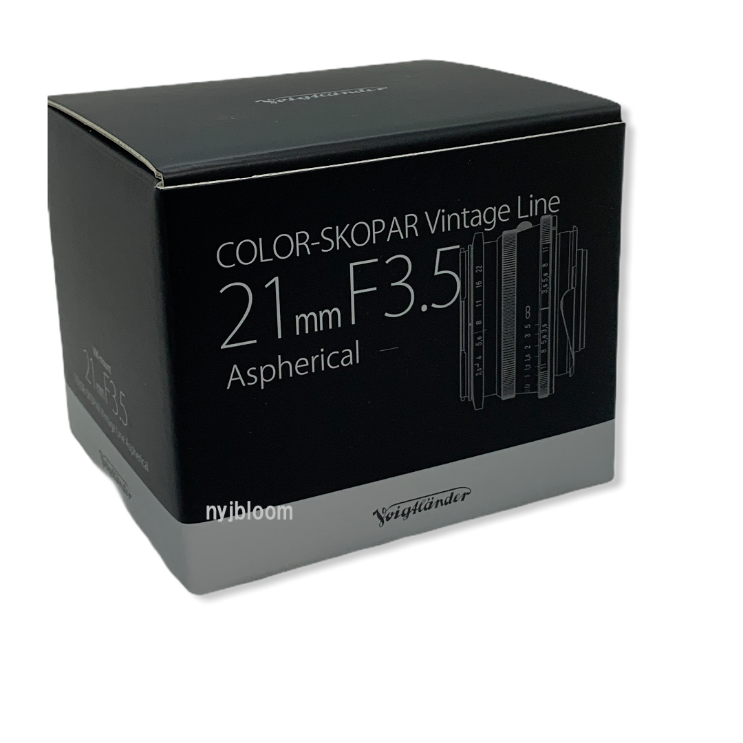 New VOIGTLANDER Color-Skopar Vintage Line 21mm f3.5 Aspherical