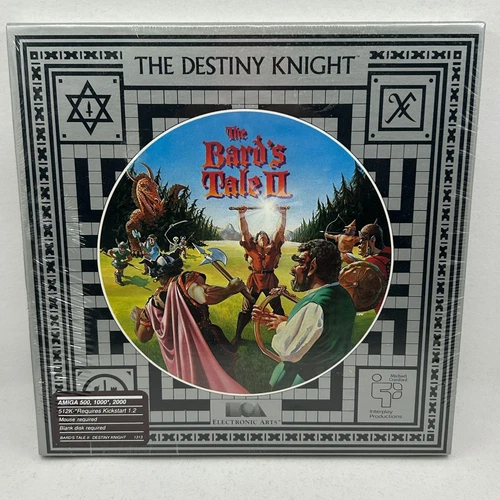 The Bard's Tale II: The Destiny Knight for Amiga (1986) - Big Box - New & Sealed