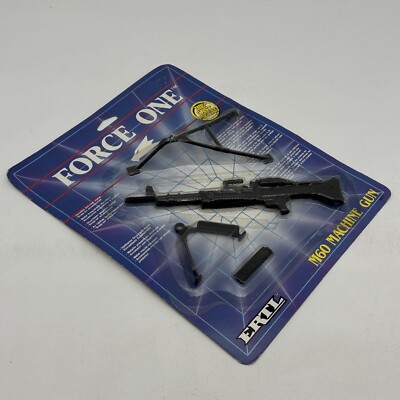 ERTL Force One Die-Cast M60 Machine Gun Metal Toy Vintage 1989