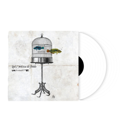 Zoe Musica De Fondo white vinyl double LP limited edition brand new/sealed