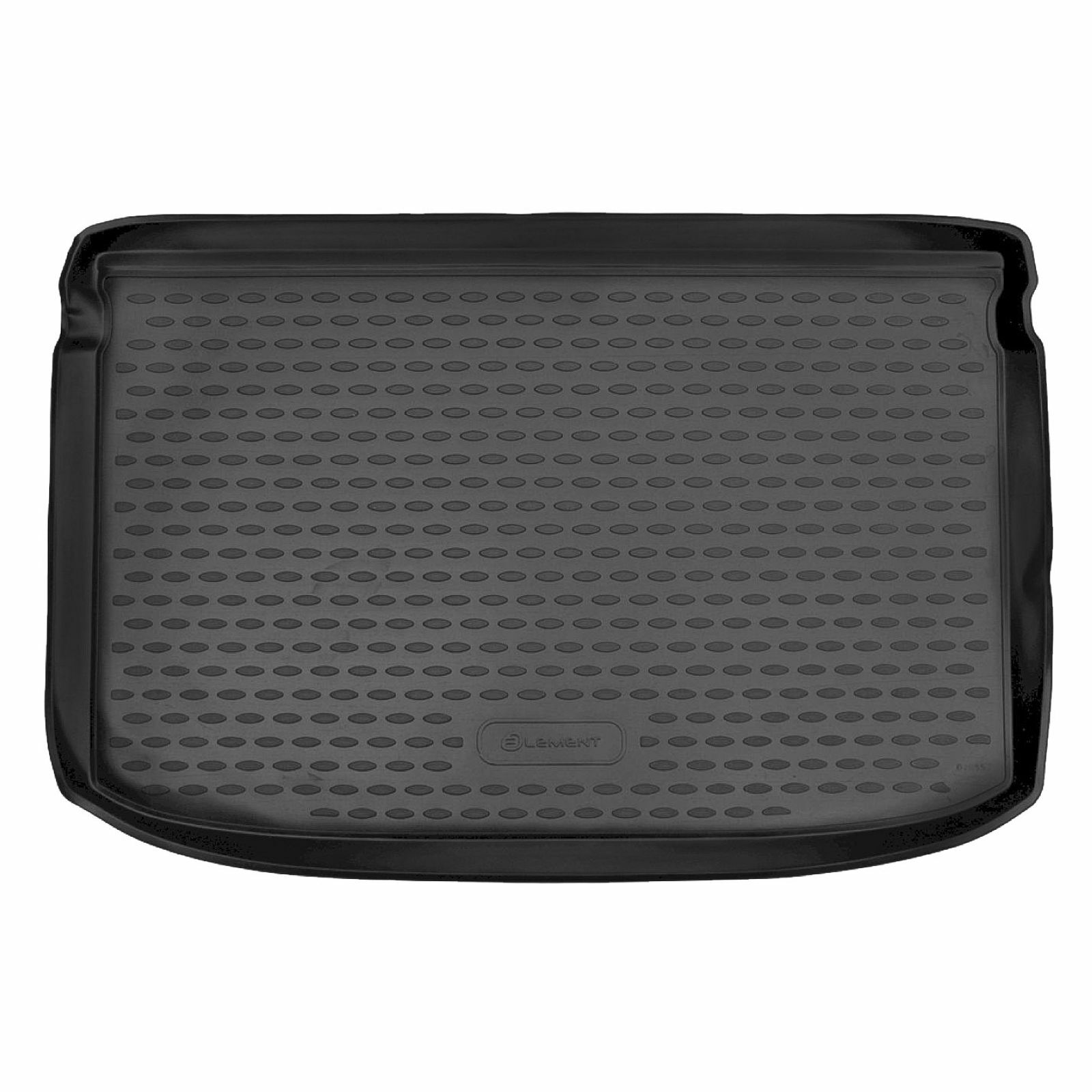 Tapis de coffre en caoutchouc sur mesure pour Mercedes Classe A W169 noir