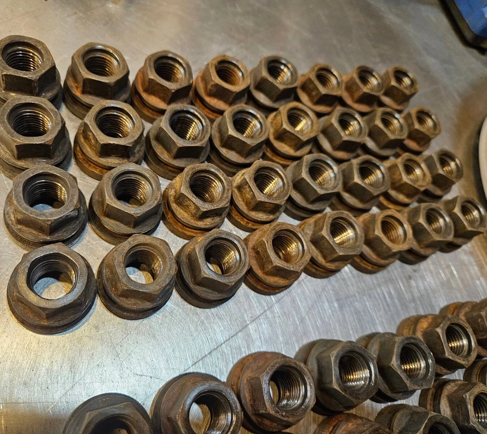 2003 - 2014 Ford Excursion F250 F350 14 x 1.5 porcas de fábrica M14 conjunto de 32 - Imagem 2 de 3