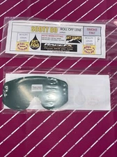 Rip n Roll Replacment Lens Smoke Tint Roll Off Lens Scott 89 Motocross Goggles