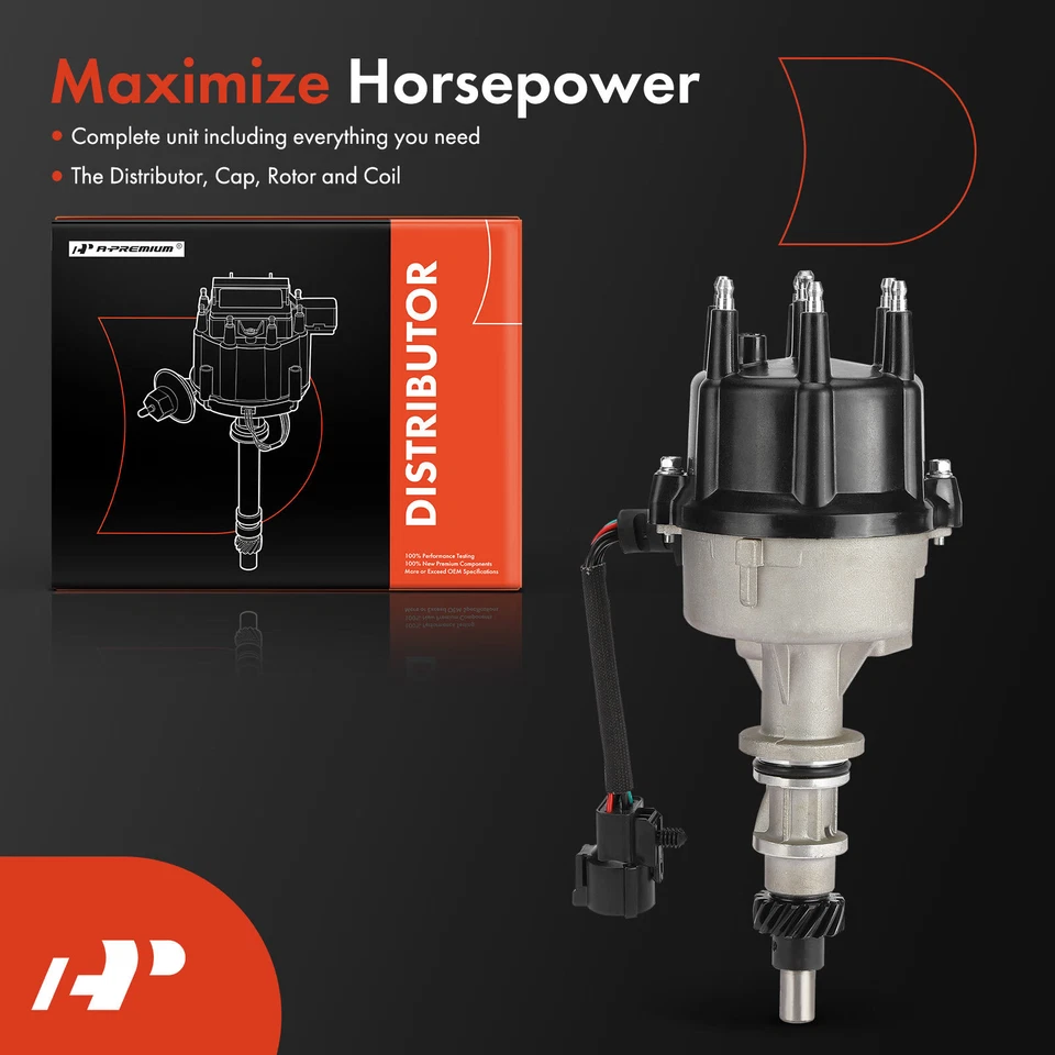 Электронный распределитель с крышкой и ротором для Ford E-150/E-350/E-250 Econoline F-350 - Изображение 2 из 4