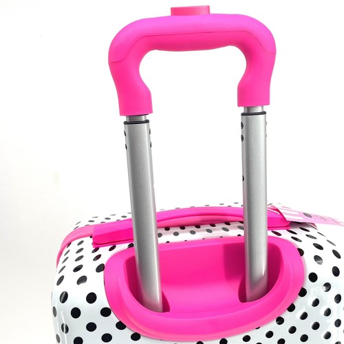 Sanrio Hello Kitty Hard Side Rolling Suitcase Luggage Carry On Bag Wheels Handle - Picture 11 of 18
