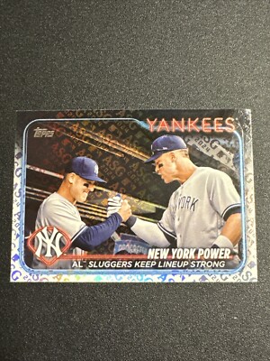 2024 Topps New York Power #315 All-Star Game Foil Exclusive ASG Aaron Judge