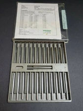 NICE USA! Deltronic .1686" to .1710" Tenths Plug Gage Set TP25 Machinist Gauge