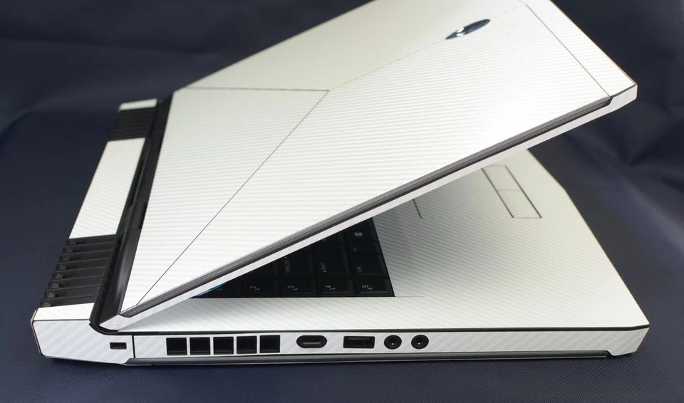 KH Laptop Carbon fiber Sticker Skin Cover for Dell Alienware 17 R4 ALW17C 2016 - Image 3 of 3