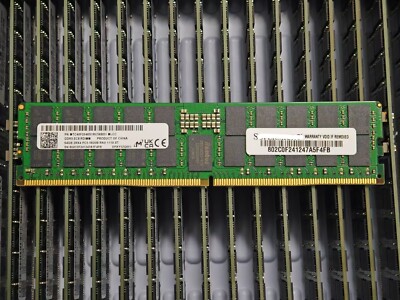 Micron MT 64GB DDR5 5600 2Rx4 PC5-5600B-RA0-1110-XT 288pin Server