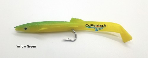 RAGLOU SILICONE PESCA OSKAR 105 MM COFISHING CF8815 ANGUILLA TONNETTI BOMBARDA - Foto 2 di 4