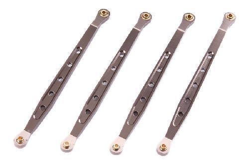 JAZRIDER Aluminum Lower Suspension Linkage Link Set For Axial AX10/RR10/Wraith - Picture 5 of 7