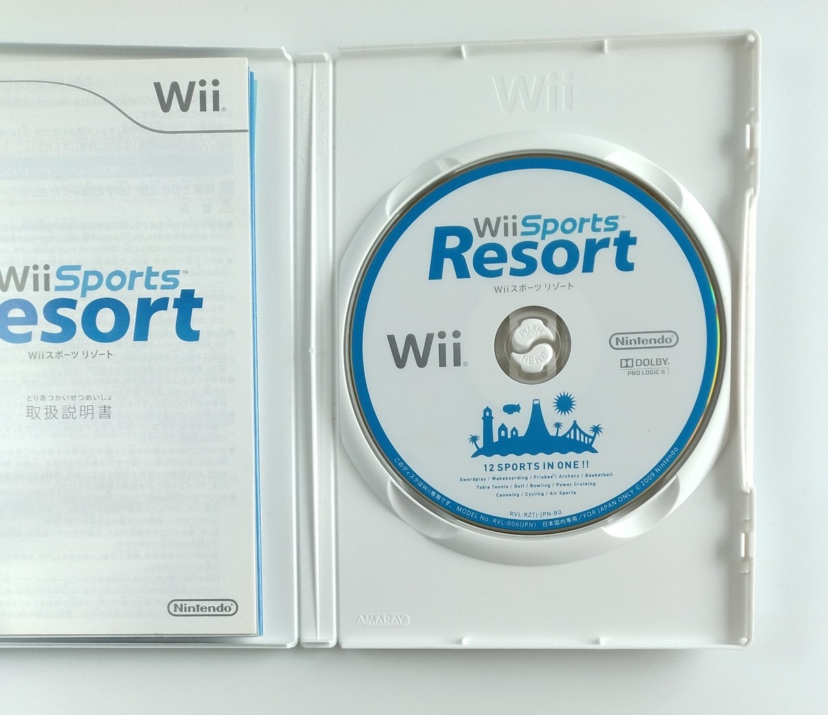 Wii Sports Resort Nintendo Wii game software Japanese Version | eBay