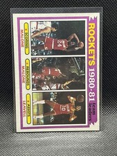 1981-82 Topps #52 Rockets Team Leaders