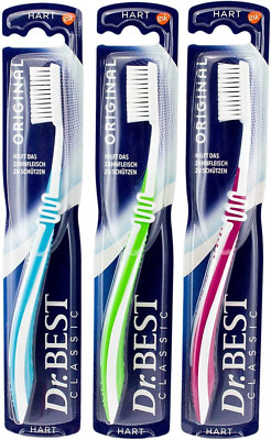Dr. Best Zahnbürste Hart, 6Er Pack (6 X 1 Stück)