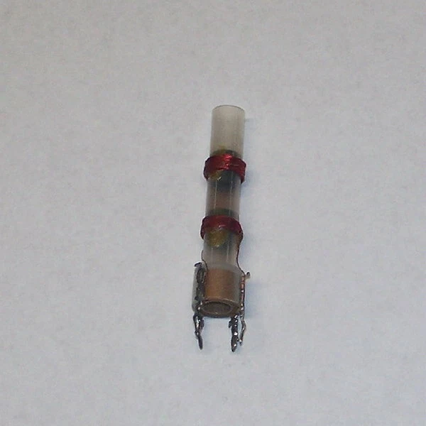 DUAL - variable RF coil inductor vintage PC mount radio IF transformer part NOS - Image 2 of 2