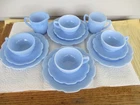JEANNETTE CHERRY BLOSSOM DELPHITE 14 PIECE CHILD'S JUNIOR DINNER SET