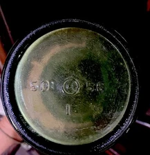 Rare Vintage Coca-Cola Green Glass Bottle ?? Embossed ACL ONE PINT 10 OZ