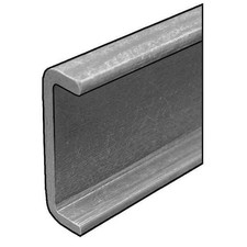 Fibergrate 1664300.04 U Channel, Isofr, 1 5/8 Leg, 1/4 In Th, 5 Ft