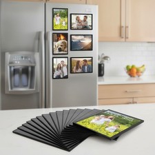 Modern Magnetic Picture Holders - 15 Frames for Horizontal  Vertical Display