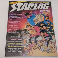 Starlog Magazine No.3 Jan 1977 Sci-Fi Films, Star Trek, Spaceship Designs