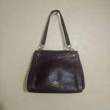 Vtg Coach Burgundy Shoulder Leather bag