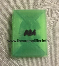 Texas Star Linear Amplifier Green AM Switch Cover