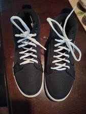 Heelys Black Canvas Skate Shoes with Removable Wheel - Youth Size 4