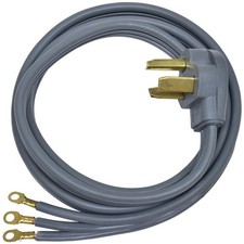 Everbilt 6 Ft. 3-Prong 30 Amp Dryer Cord  61251HD New In Bag