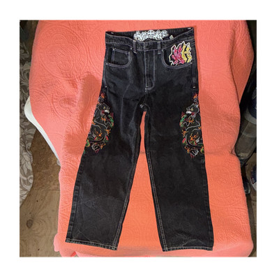 Ninth Hall Ambush jeans Men s size 30 streetware denim Y2K Embroidered