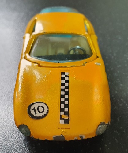 1980s VINTAGE METALLIC YELLOW JOAL 105 ALFA ROMEO GIULIO 1600 DIE-CAST MODEL CAR - Picture 3 of 24