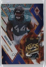 2022 Panini Phoenix Fire Fabrics Blue Prime 16/25 Travon Walker #FIRE-20 10p3