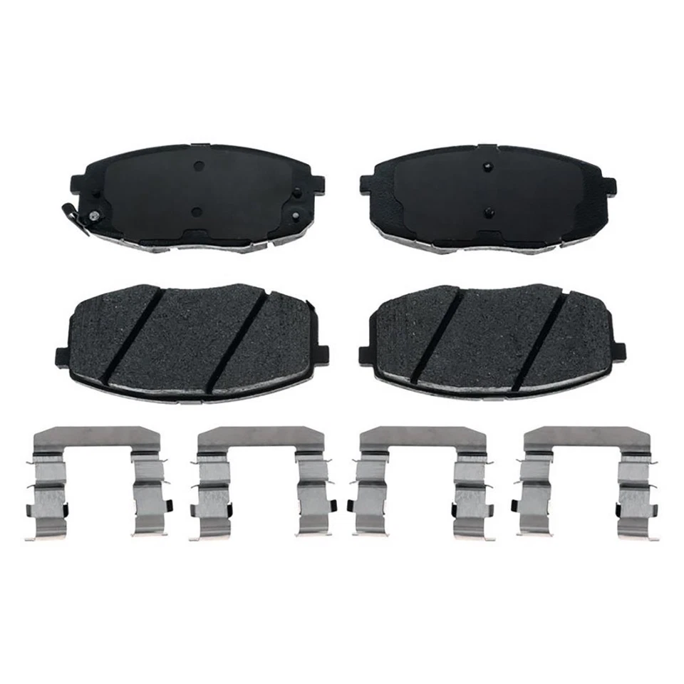 Rotores de freno delanteros traseros y pastillas de freno de cerámica para Kia Forte5 2012 - Raybestos Foto 3 de 4