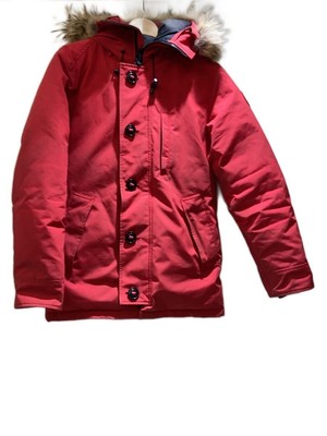 CANADA GOOSE Down Jacket Overall Dirt Scratch S Polyester 3426ma Used