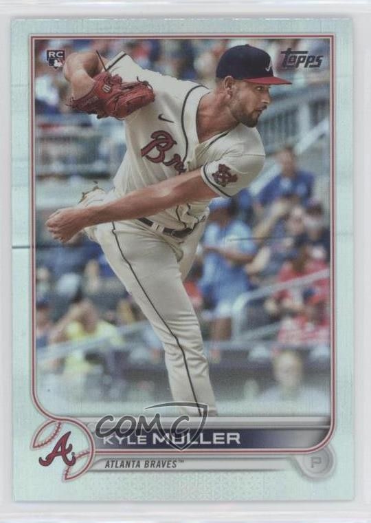 2022 Topps Series 1 Rainbow Foil Kyle Muller #30 Rookie RC 0fz3