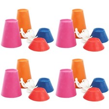 Rubber Winter Golf Tees Indoor Multi-Coloured with Different Heights -16 Pcs