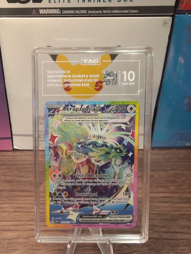Terapagos ex graded TAG 10 for sale on eBay