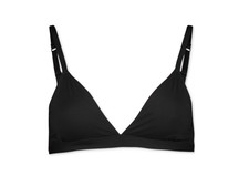 Gap GapBody Women's Super Stretch Triangle Bralette Black Size S 9529
