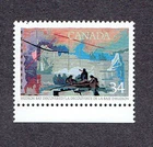 Canada - ML#1165 - Canadian Explorers Pink Flaw, Scott #1107i, MNH
