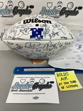 2004 NFC PRO BOWL TEAM SIGNED AUTOGRAPHED FOOTBALL-COACH ANDY REID CHAMP BAILEY