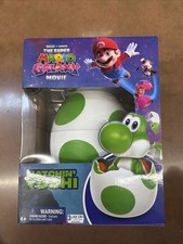 Hatchin' Yoshi 6" Egg The Super Mario Galaxy Movie, Interactive Yoshi Figure NEW