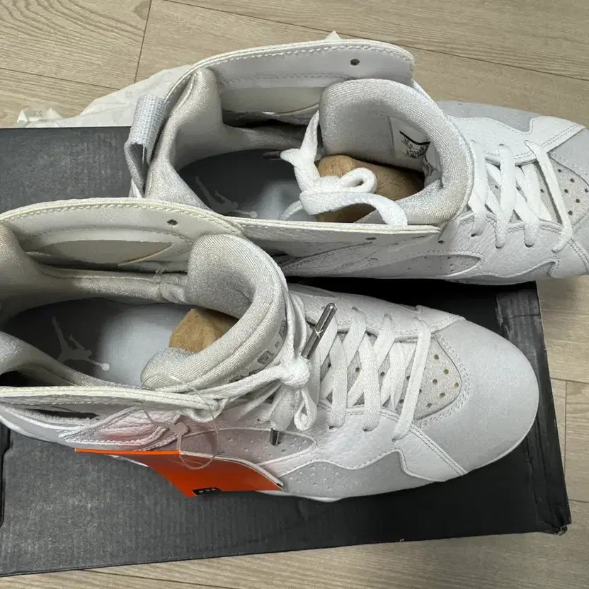 Nike Air Jordan 7 Retro White Sneakers - Size 285
