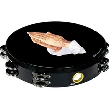 Remo Praying Hands Tambourine 10 in., 16 Jingles