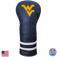 Team Golf NCAA West Virginia Vintage Fairway Headcover - All Fairway/Hybrid Club